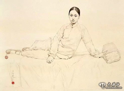 人物素描欣賞