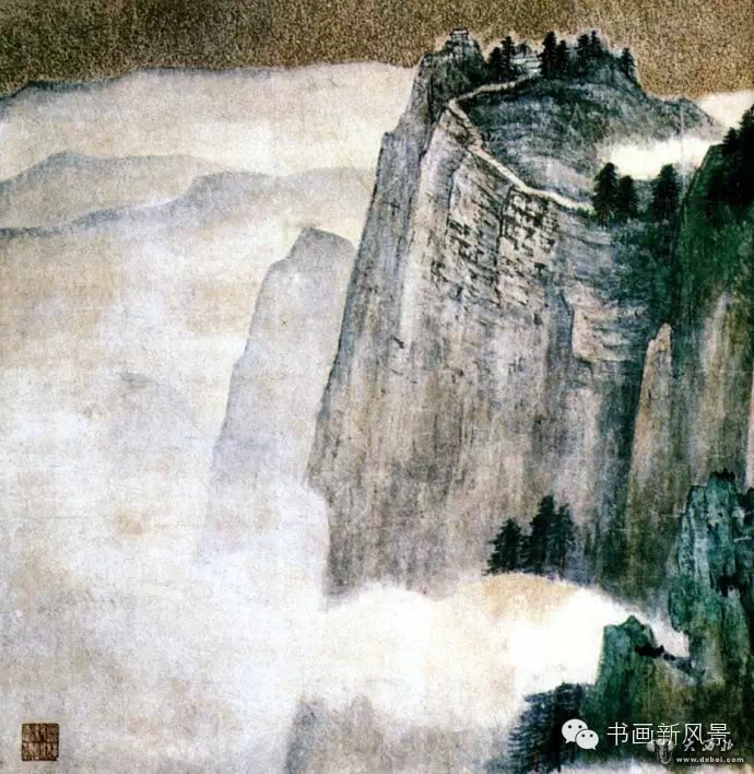 張大千最美青綠山水60幅
