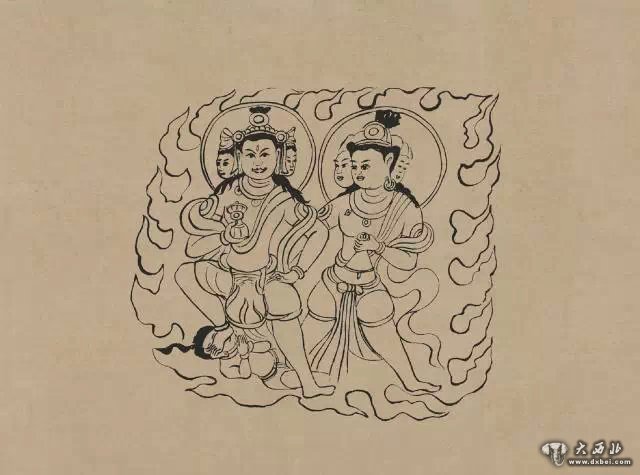 最全莫高窟石窟藝術(shù)線(xiàn)描稿