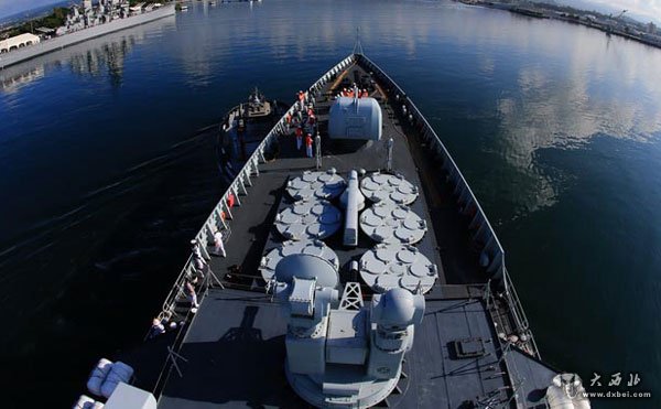 中國海軍152艦艇編隊抵達美國夏威夷訪(fǎng)問(wèn)