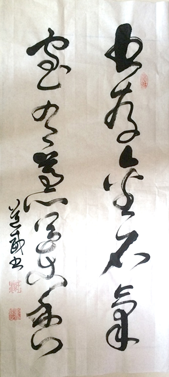 楊道威書(shū)法作品賞析