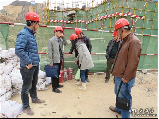 草場(chǎng)街街道開(kāi)展建筑工地安全大檢查