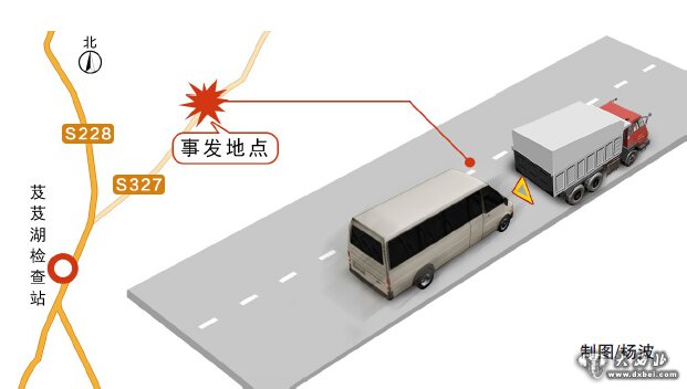 大貨停路上車(chē)后傳來(lái)碰撞聲 事發(fā)奇臺縣，追尾客車(chē)四死四傷