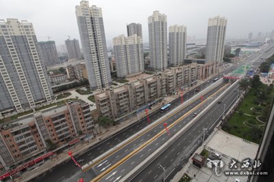 蘭州市西津路下立交正式通車(chē)