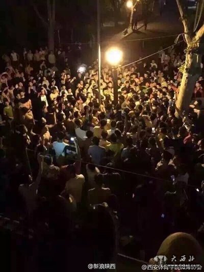 蘭州醉漢被誤當小偷 遭西安體院千人圍堵