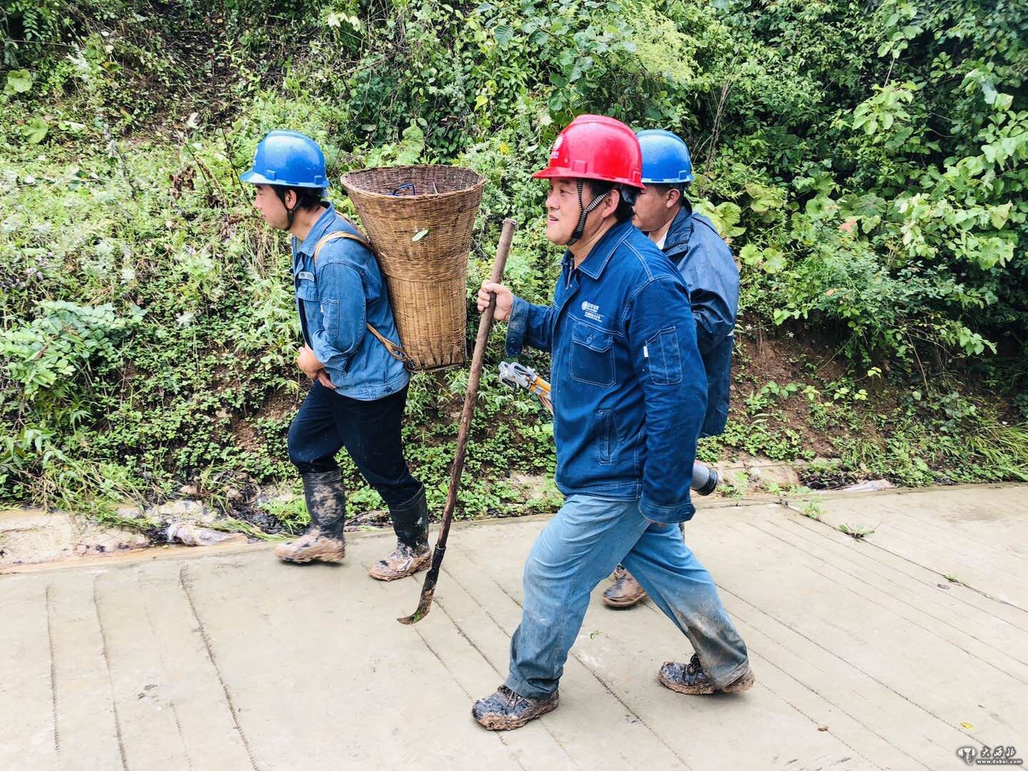 甘肅隴南兩當縣洪水退
