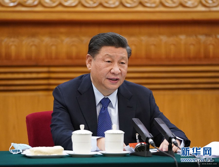 習近平參加青海代表團