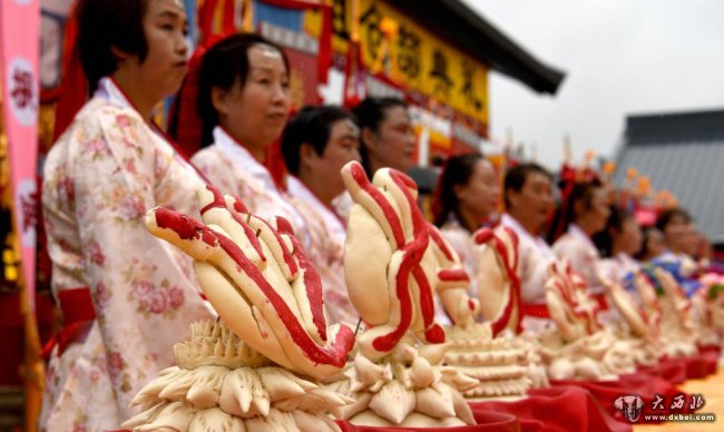陜西洛南舉行辛丑年谷雨祭祀漢字始祖倉頡典禮