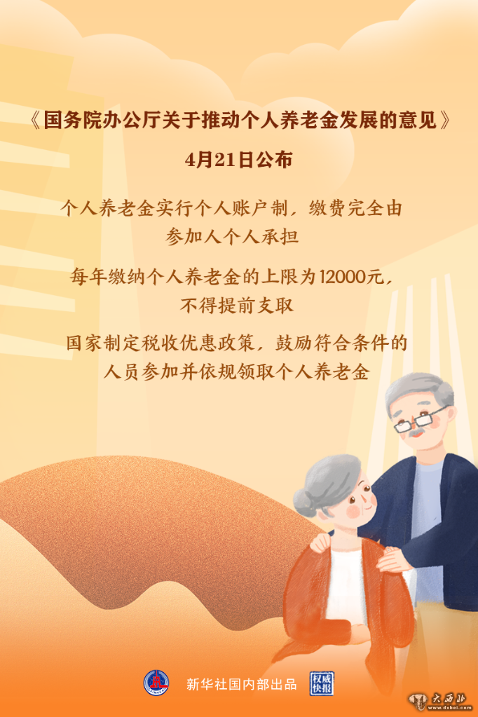 個(gè)人養老金制度正式出