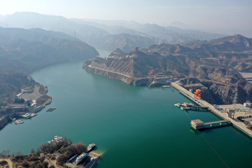劉家峽水庫加大出庫流